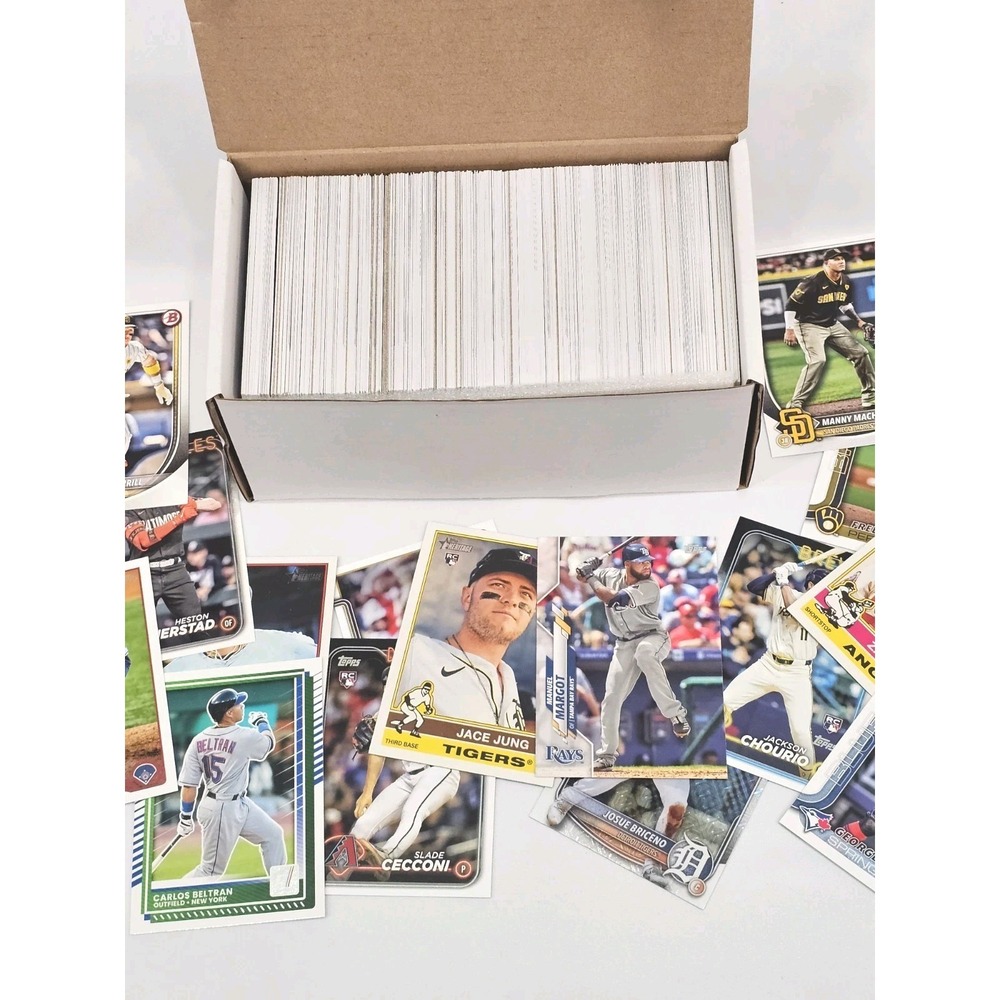 275 Baseball Card Random Lot With Inserts, Rookies, Parallels, And More - Picture 3 of 5